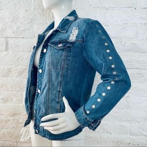 Ashley mason jacket denim  size L